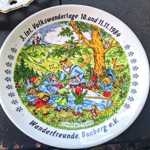 Wanderfreunde Boxberg plate 1984